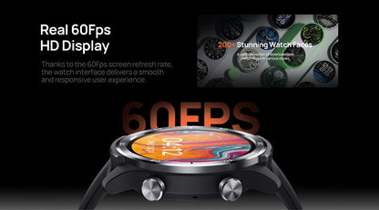 Mibro A3 Smartwatch Posicionamento GPS Chamada Bluetooth Design Super Leve Tela de 1.39'' Monitor de Saúde Relógio Esportivo Para Homens Mulheres