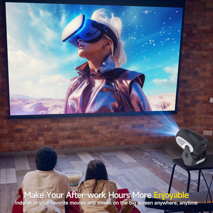 Magcubic HY300 X Projector Electric Focus 4K HD 300ANSI Allwinner H713 90° Flexible BT5.0 Home Cinema Outdoor portable Projector