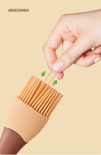 Silicone Oil Brush Temperature Resistant Oil Bottle Baking Pancake Barbecue Cooking Olive Oil BBQ Grilling Kitchen Gadget