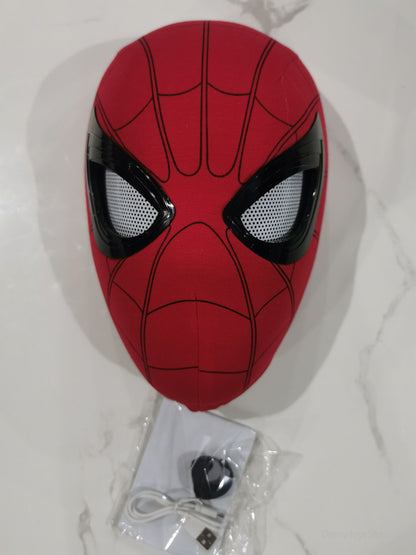 Nova Máscara do Homem-Aranha: Sem Volta Para Casa Capacete de Luxo Recarregável Olhos Remotos Móveis Máscara Decoração de Cosplay Brinquedos de Presente