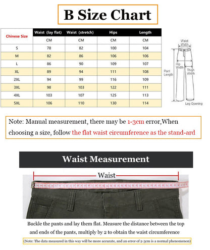 Military Tactical Pants Cargo Men Waterproof Trousers Casual Pants Wear-resistant Multi-pocket Outdoor Hiking Work Trousers Male