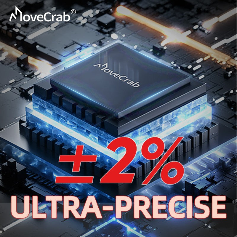 Chave de Torque Digital MoveCrab 0.6-340Nm ±2% Alta Precisão Catraca Bidirecional Alarme Sonoro e LED para Medição de Precisão