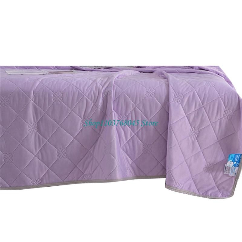 R53F Elegante Cobertor Refrescante Colcha Macia Design Compacto Para Acampamento Férias Na Praia