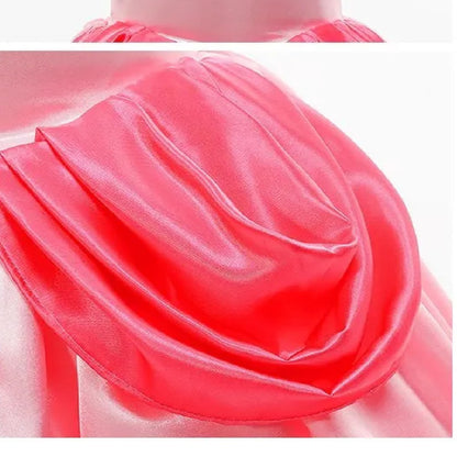 2026 New movie summer Cartoon Daisy Princess Peach Dress performance Cosplay Daisy Dressup Halloween Carnival Party Outfits