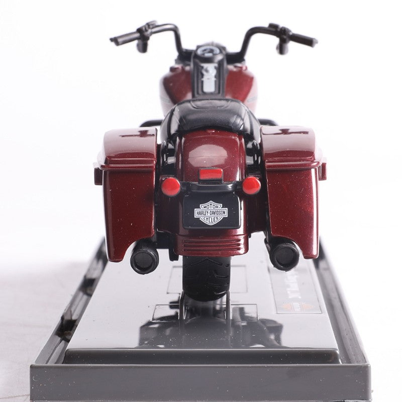 Maisto 1:18 Harley-Davidson 2017 Road King Special Modelo de Moto Diecast Brinquedo Colecionável Presente Funcional