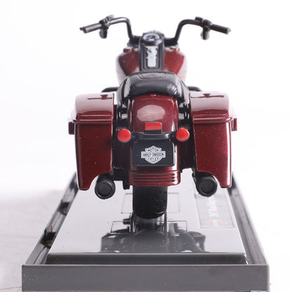 Maisto 1:18 Harley-Davidson 2017 Road King Special Modelo de Moto Diecast Brinquedo Colecionável Presente Funcional