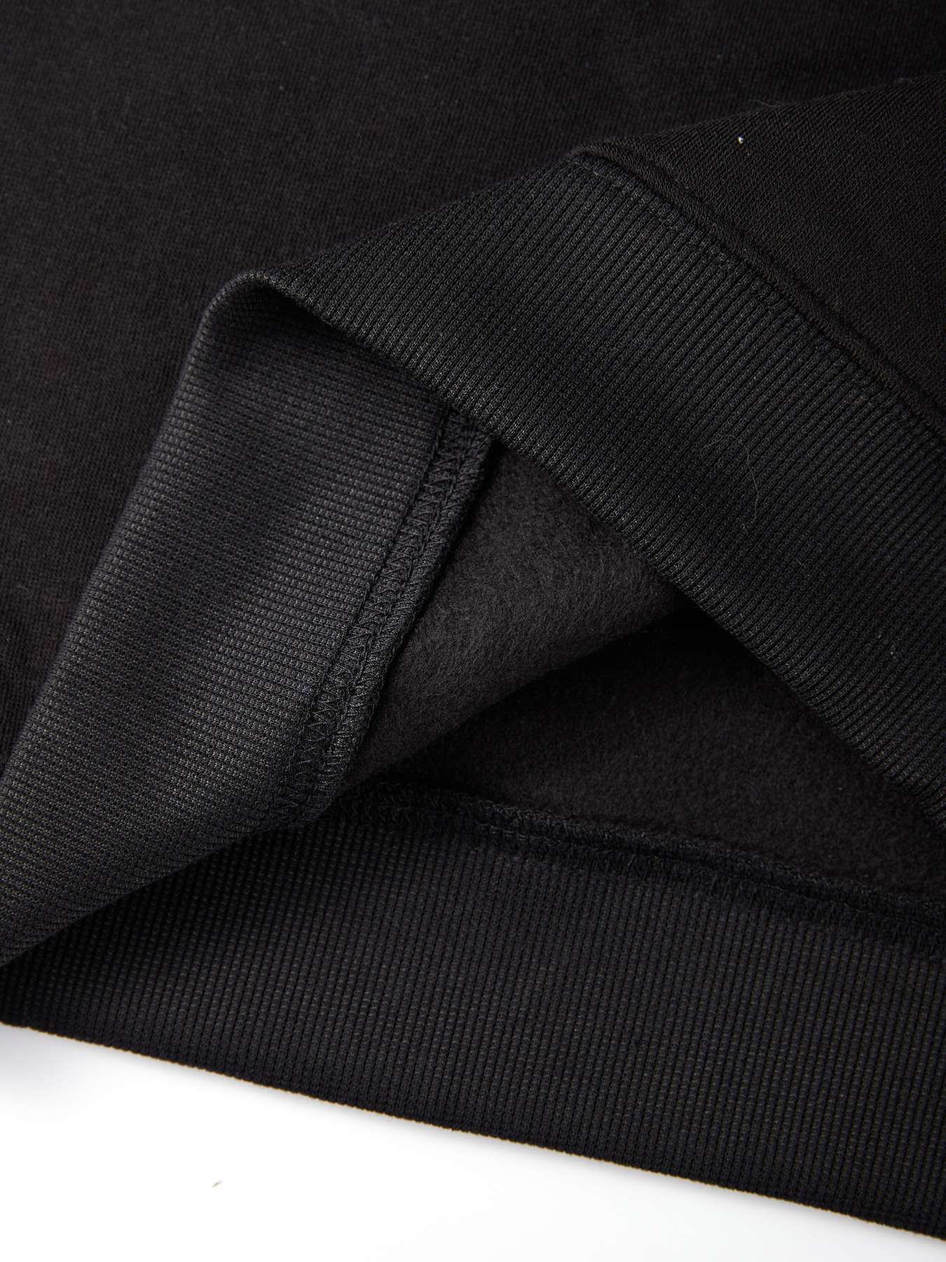 Brooklyn Forever Letter Design Men Sweatshirt Fleece Soft Clothes Trendy Loose All-Match Streetwear Crewneck Fashions Pullover