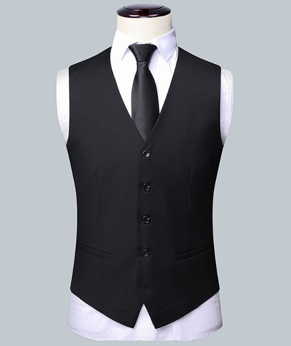 Men's Solid Color Business Suit 2025 High Quality Fashion Banquet Wedding Trend Groom Best Man Single 3/2/1