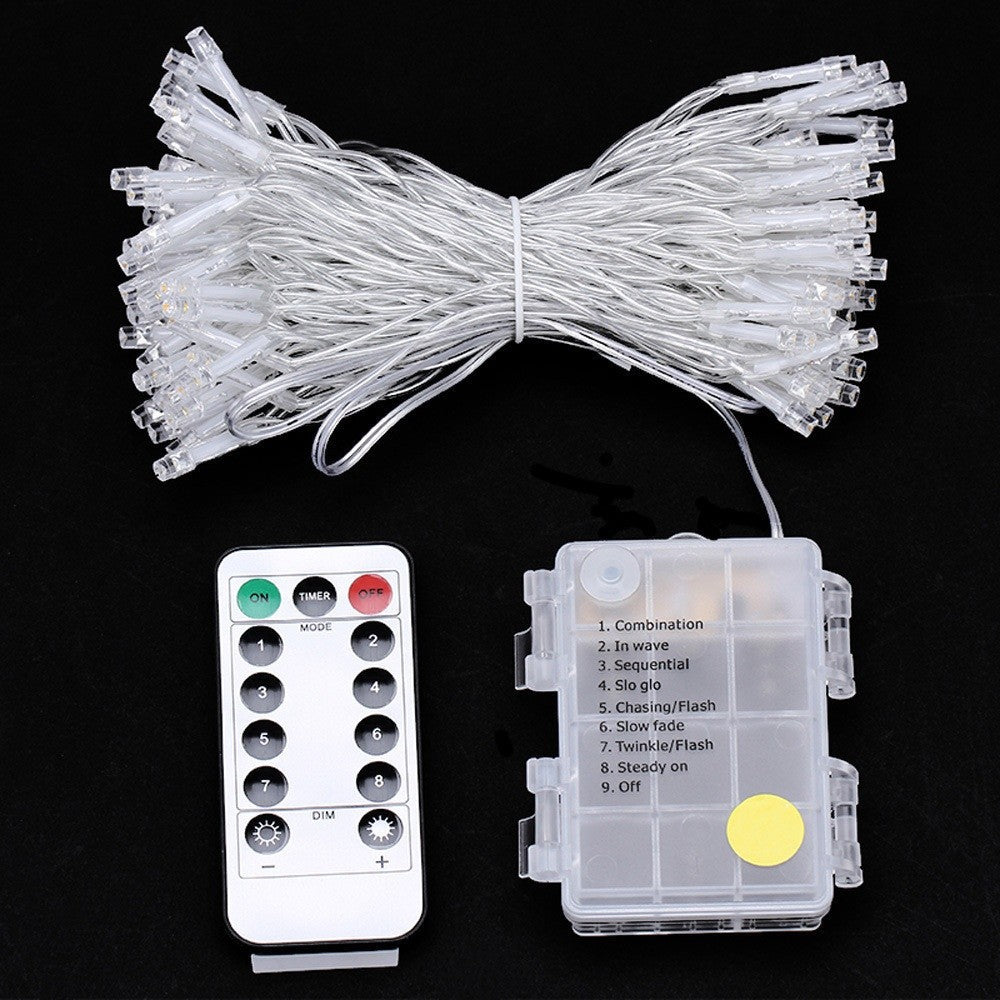 Battery Operated 20/40/80/160Led String Light Christmas Lights for Garland Wedding Party Holiday Decorations
