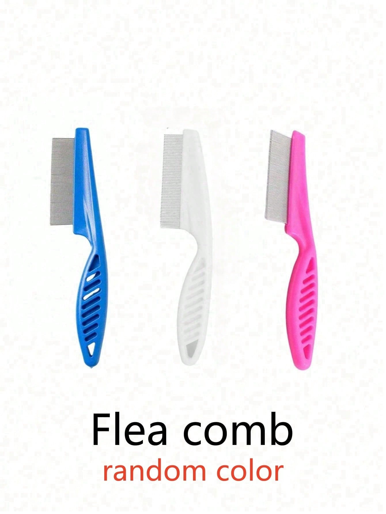 1 Escova para Cães, Escova para Gatos, Pente Pulga, Escova de Limpeza Automática, Escova de Pelo para Animais de Estimação, Escova de Massagem para Animais de Estimação, Escova para Remover Pelos Soltos