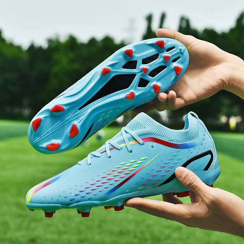 New Men Ultralight Soccer Shoes TF/FG Professional Football Boots Unisex Non-Slip Training Soccer Cleats Outdoor Field Chuteira