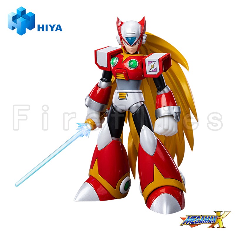[Pré-Venda] 14,5CM HIYA Escala 1/12 5,7 Polegadas Action Figure Exquisite Basic Series Mega Man X Series Zero Anime Toy