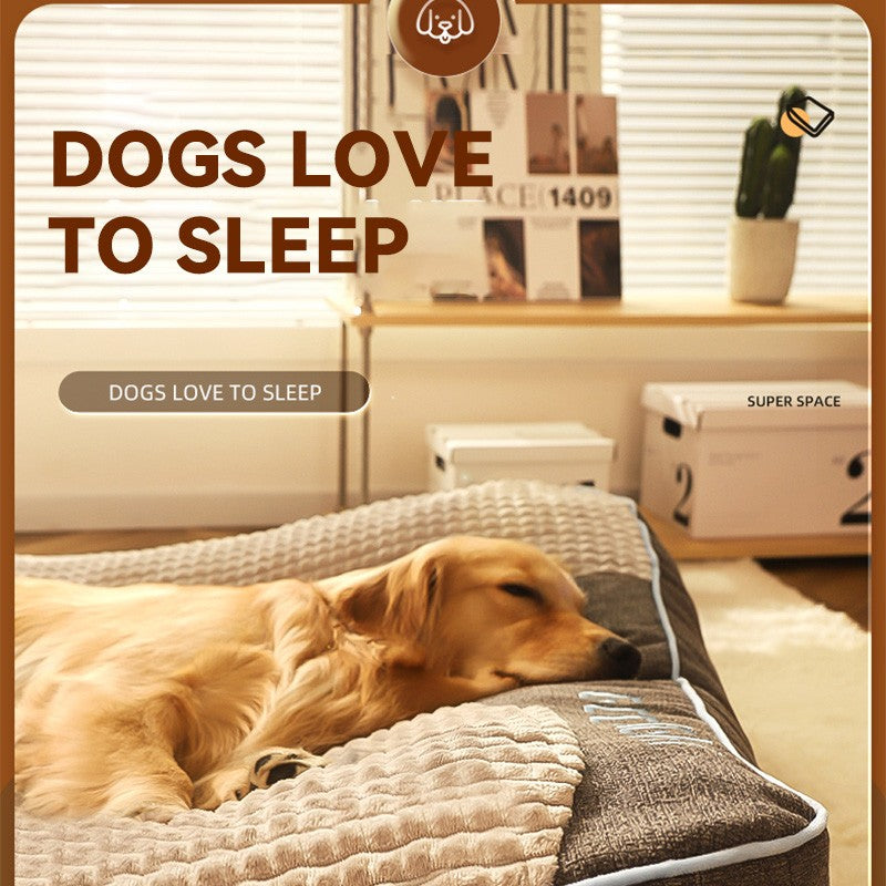 Cama HOOPET para cães e gatos, tapete grande para cães, ninho quente para animais de estimação, canil para cães de porte pequeno, médio e grande, filhotes, gatinhos, tamanho Plus, inverno