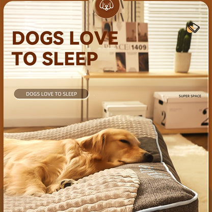 Cama HOOPET para cães e gatos, tapete grande para cães, ninho quente para animais de estimação, canil para cães de porte pequeno, médio e grande, filhotes, gatinhos, tamanho Plus, inverno