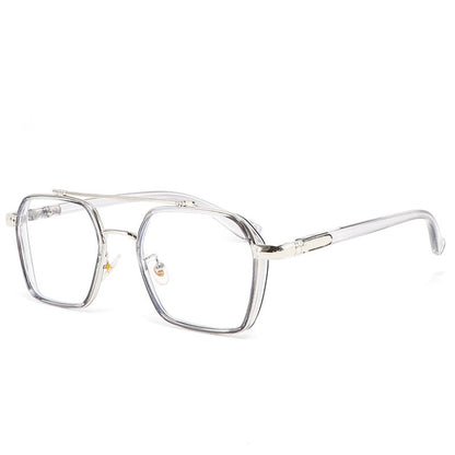 MIZHO Filtering Protect Eyesight Anti Blue Light Glasses Men Ultra light weight Blocking Glare Tony Stark Glasses Frame iron Man