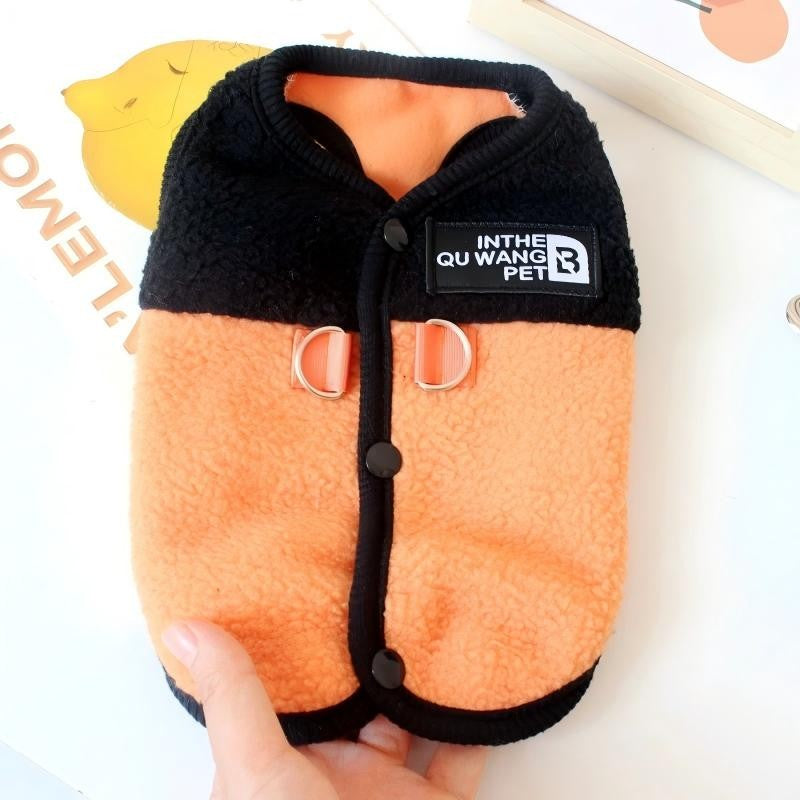 Roupas de cachorro de lã de outono Colete de cachorro com estampa de coelho Moda Moletom de cachorrinho Quente Colete de gato Pulôveres Moletons de estimação Fantasia de chihuahua