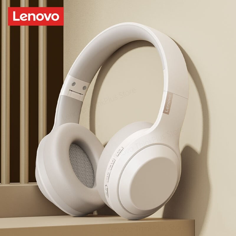 Fone de ouvido Lenovo Thinkplus TH10 TWS Estéreo com baixa latência e longa duração para jogos, fones de ouvido Bluetooth para música com microfone