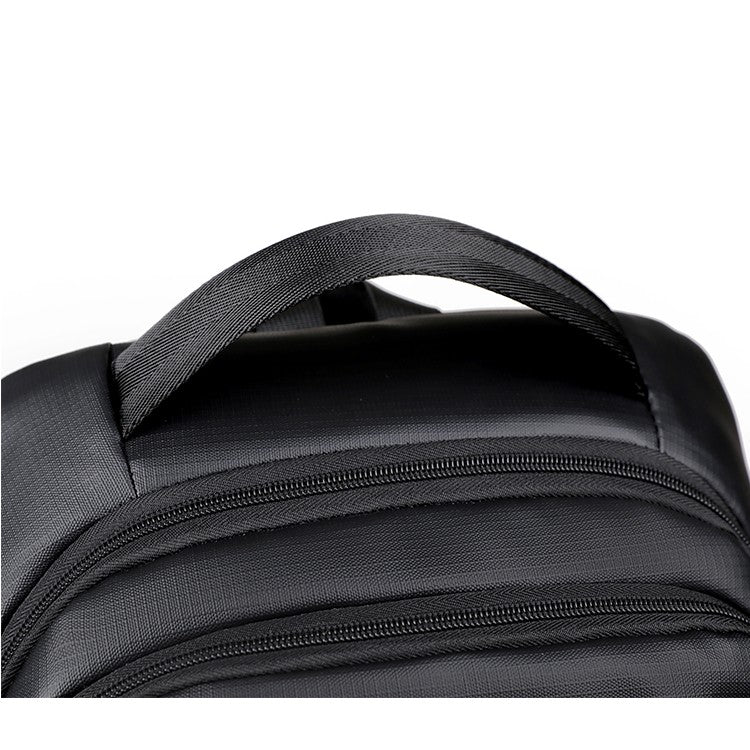 Business backpack, laptop backpack, travel bag, black, large capacity, suitable for different scenarios