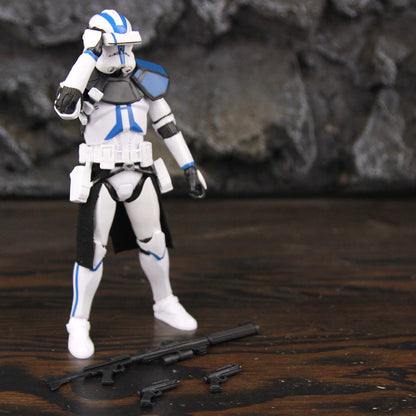 Star Wars 501st Legion ARF ARC Trooper Jesse Hardcase Commander Bane Denal Tup Dogma Boneco de Ação 6" Fase 2 Rex Team Clone Brinquedo