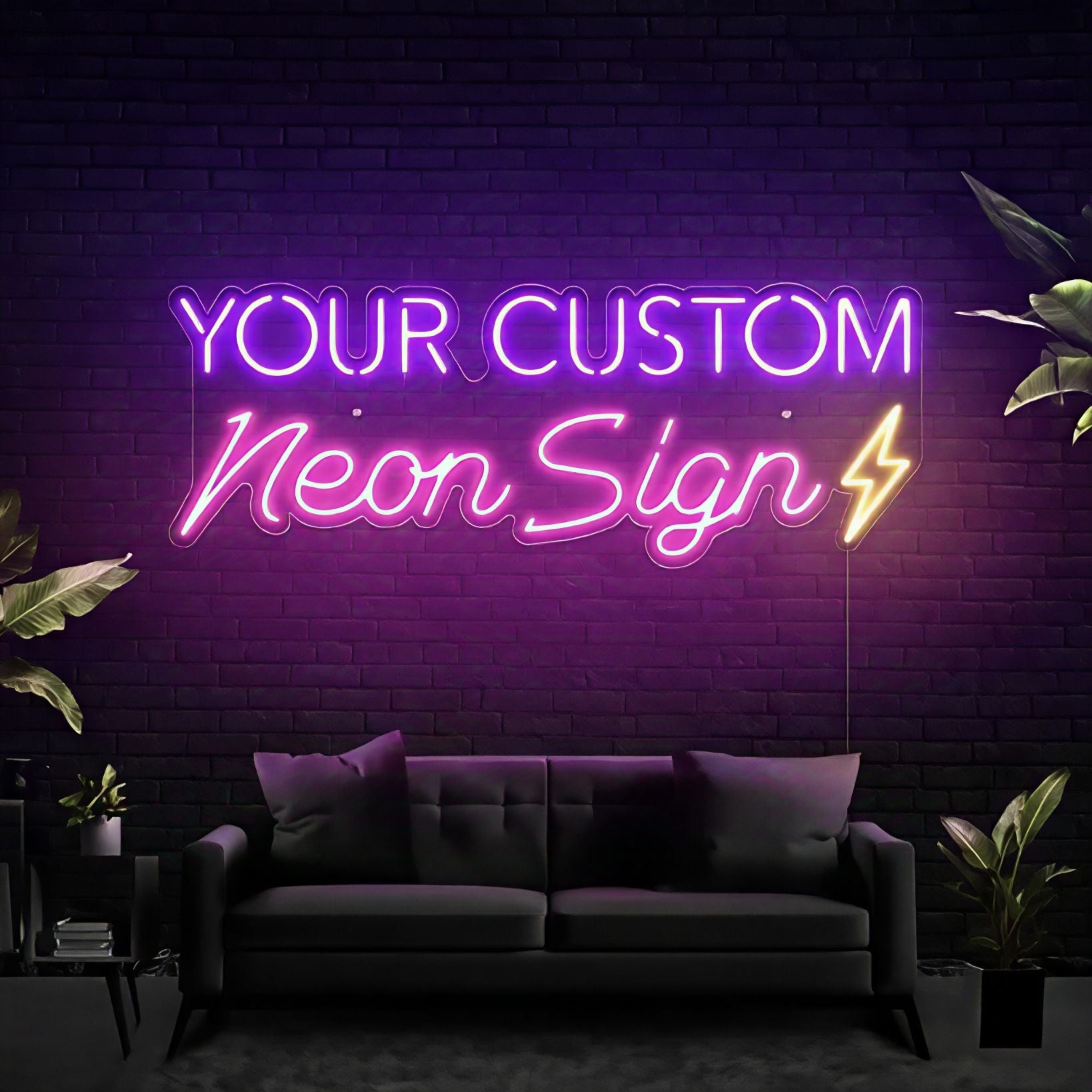 Custom Personalised Name Neon Signs, LED Neon Lighting for Wedding,Bedroom,Home & Bar Wall Decorations Led Luminous Letters Lamp