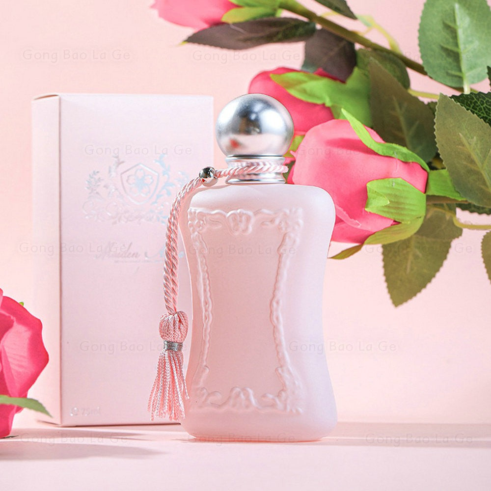 Marca de Luxo Duradoura Fragrância 75ml Perfume Spray Corporal Feminino Aroma Floral Perfumes de Feromônio De Mujer Eau De Parfum Colônia Masculina