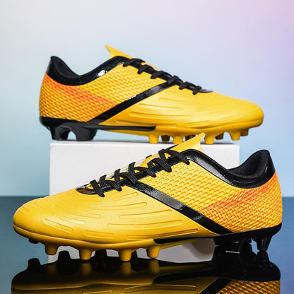 Training Men Soccer Shoes Society Cleats Professional Football Shoes Indoor Non-Slip Football Field Boots Low Cut Sneaker Unisex