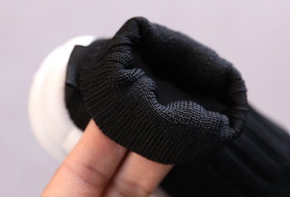 Fashion Design Children Shoes All Seasons Kids High Sneakers Soft Breathable Mesh Unisex Boys Girls Casual Sport Shoes