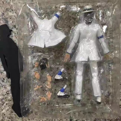 Hot Michael Jackson Smooth Criminal Moonwalk Action Michael Jackson Mj Thriller Joint Movable Figure Model Toys Christmas Gift
