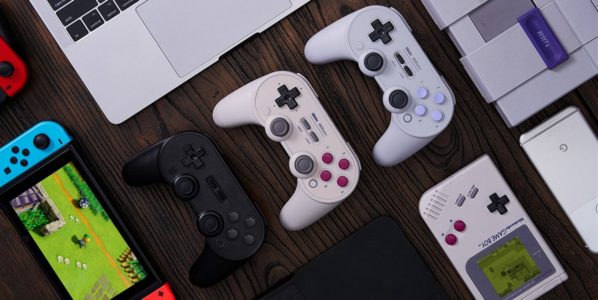8Bitdo Pro 2 SN30 Pro SF30 Pro Bluetooth Gamepad for Nintendo Switch 2 Wireless Controller for Windows Android MacOS Steam