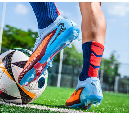 Men Football Shoes Fast Non-Slip Outdoor Football Field Boots Professional Grass Training Soccer Shoes Society Cleats Sneaker