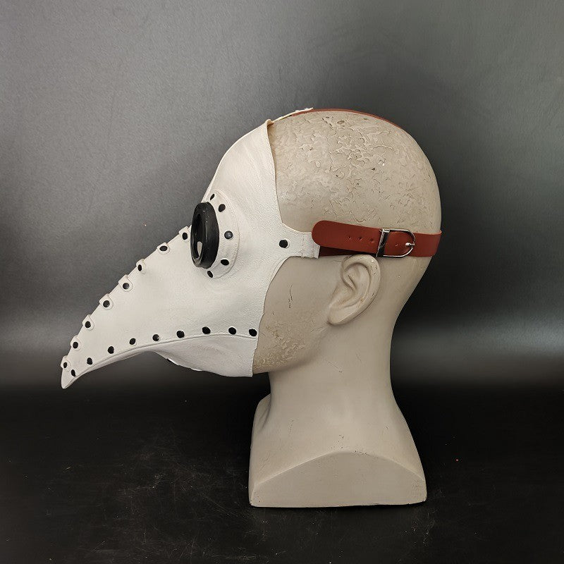 Halloween Party Horror Mask Punk Steam Plague Bird Beak Mask Crow Beak Mask Holiday Performance Props