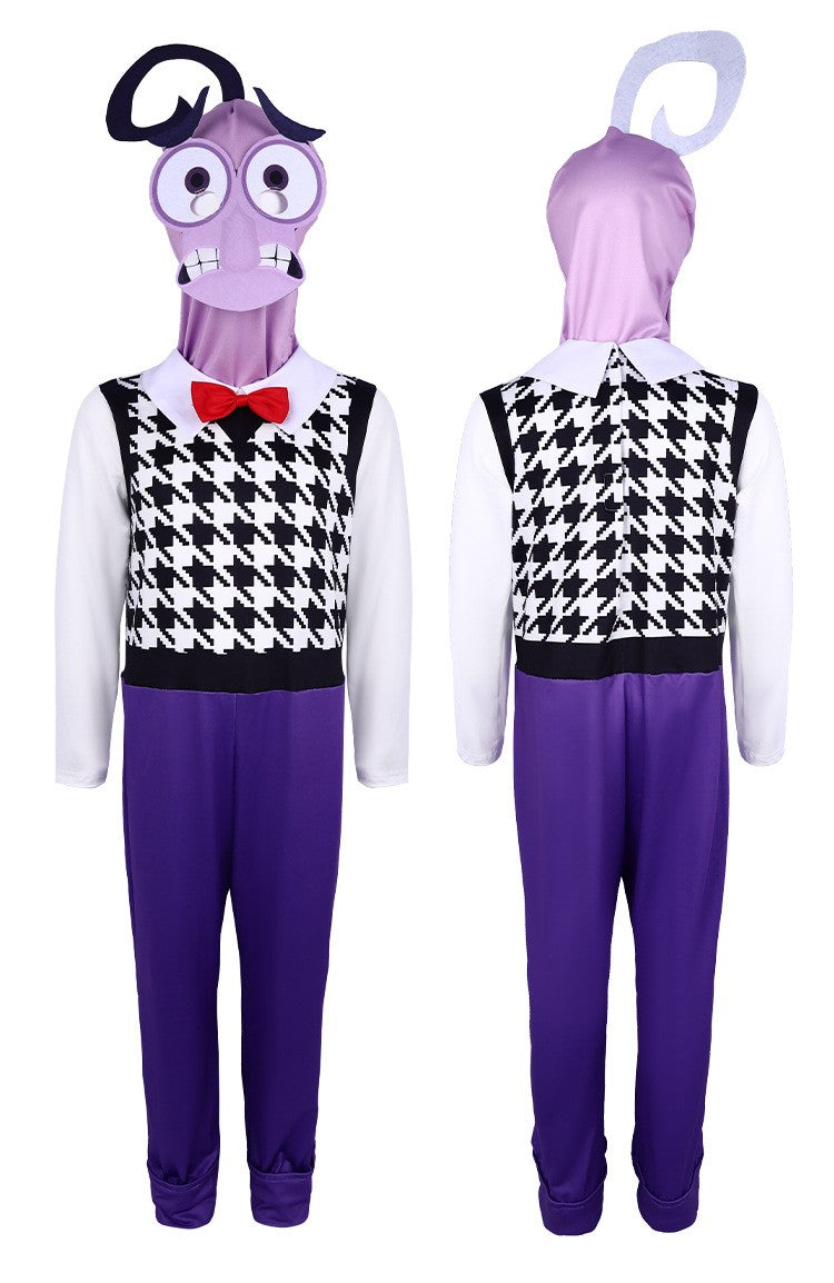 Anime Movie Inside out 2 Joy Cospaly Costume Envy Anxiety Ennui Cos Outfits For Adult Kids Halloween Stage Performance Costume