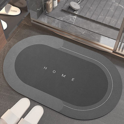 Bath Mat Super Absorbent Non Slip Bath Bathroom Rug Quick Drying Bath Shower Rug     Kitchen Entrance Door Mats Home Floor Mat