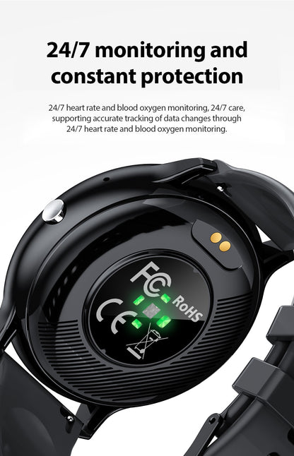 LIGE Smart Watch Women Men Bluetooth Call Sports Fitness Watches Heart Rate Health Monitor Smartwatch Ladies For Android iOS New