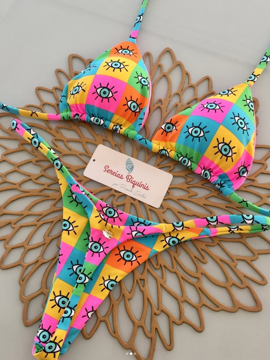 Micro Bikinis 2025 Women Swimsuit New Sexy Swimwear Halter Bikini Set Brazilian Biquini Female Thong Beachwear Party Wear