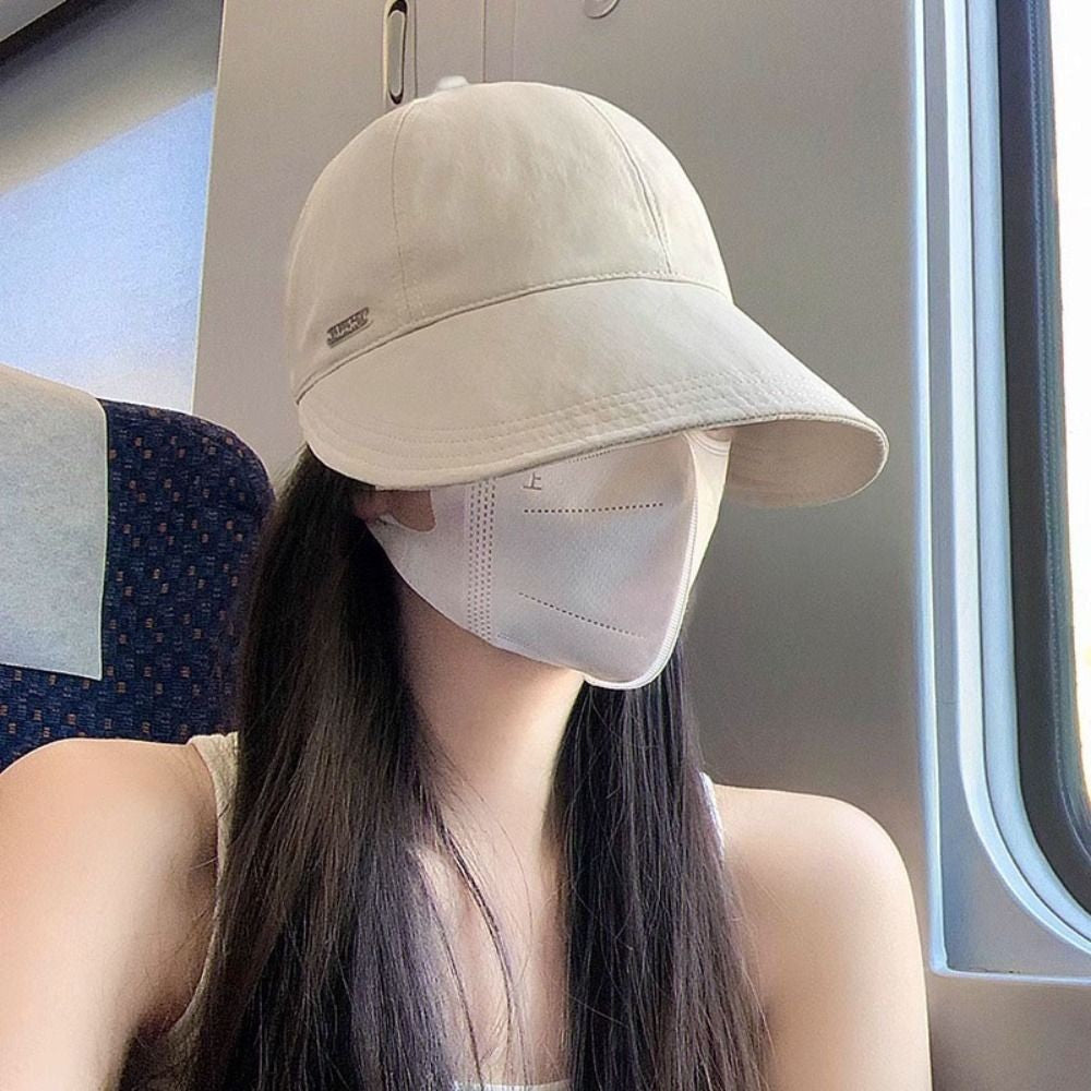Foldable Wide Brim Sun Hat Drawstring Adjustable Caps for Men Women Beach Hats Summer Quick-drying Visors Fisherman Cap