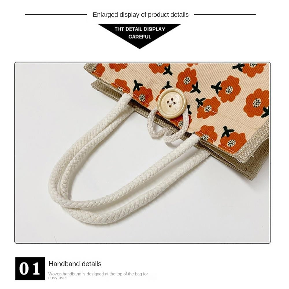 Organization Crossbody Bag Fashionable Cloth Bag Lunch Box Shoulder Bag Handbag