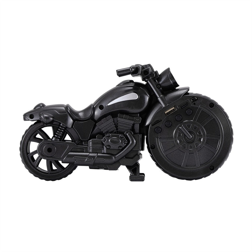 Bluetooth Speaker Motorcycle Replica Retro Ride FM Radio TWS LED Party Lights Tws Rechargeable USB TF Outdoor Speaker