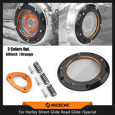 Para Harley 2017-2024 Street Glide FLHX /Special Road Glide FLTRX/Special Road King FLHR M8 Derby Clutch Cover Clutch Power Plate