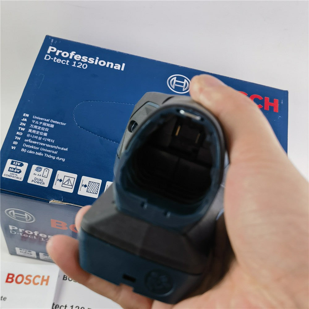 Detector de metais Bosch D-tect 120 Professional Scanner intuitivo de radar Para quase todos os materiais Detector de parede de alta precisão