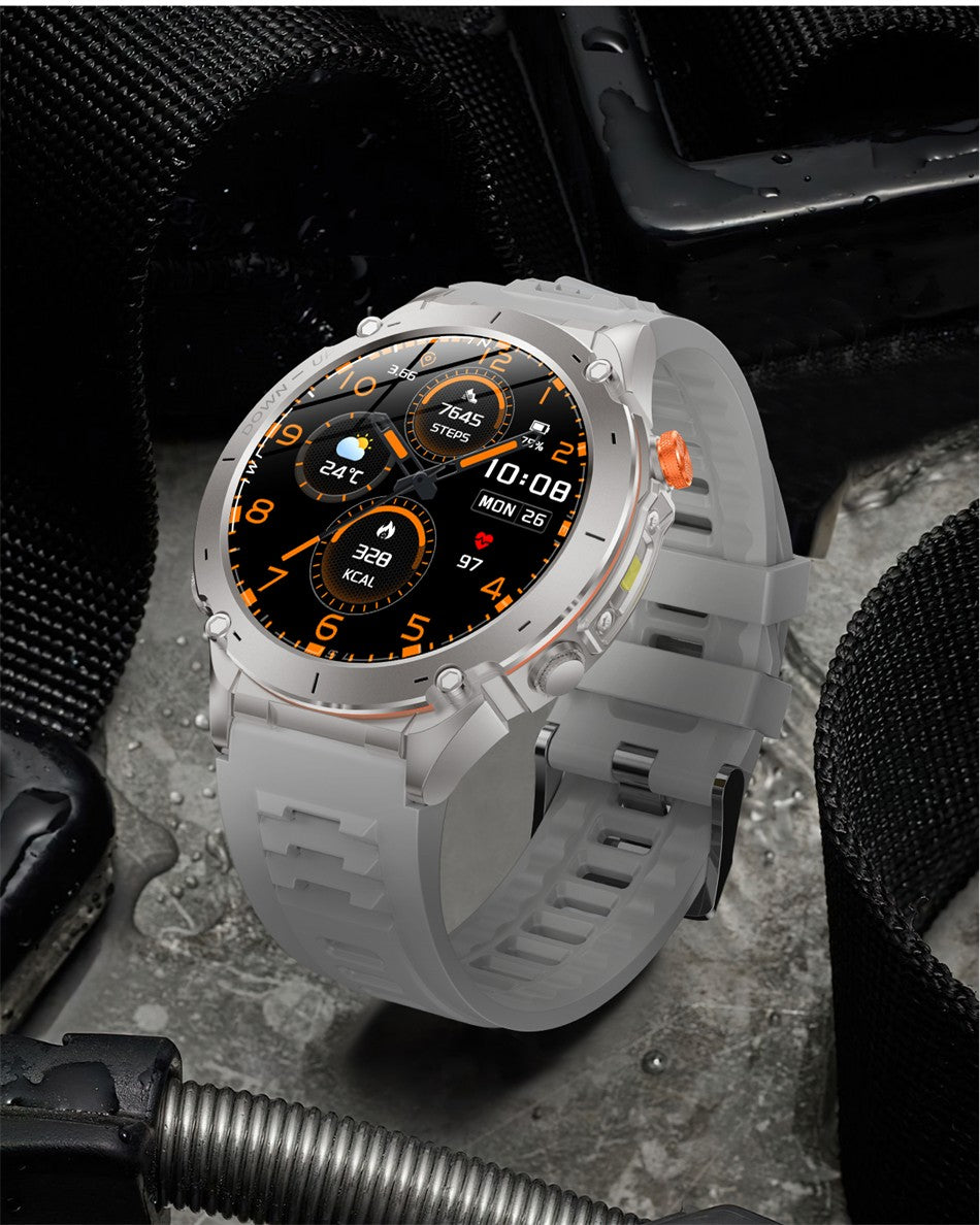 2025 NEW Dual-band GPS Outdoor Swim Sport Smart Watch Men Compass 730mAh Large Battery 10ATM Professional Waterproof Smart Watch