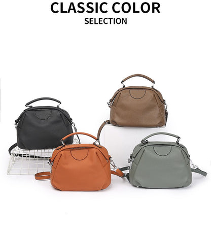 Genuine Leather Women's Bag 2026 New Luxury Designer Handbags Women High Quality Cowhide Shoulder Bag Versatile Crossbody Bags