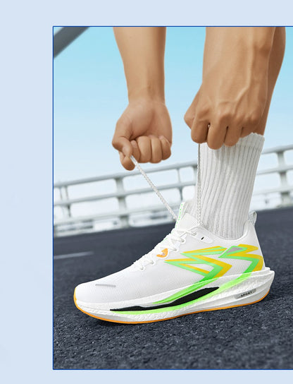 2025 NEW Men Sports Running Shoes Off Marathon Breathable Light Comfortable Women Athletic Sneakers Jogging Tenis Air Cushion