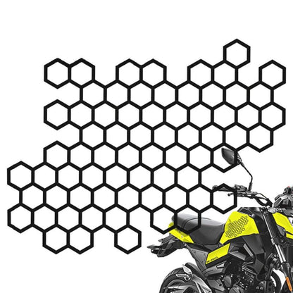 1 Conjunto de 5 Cores Faixas de Estilo para Carros Adesivos e Decalques Refletivos para Rodas de Moto e Motocross Fita Refletiva para Aro 17/18 Polegadas