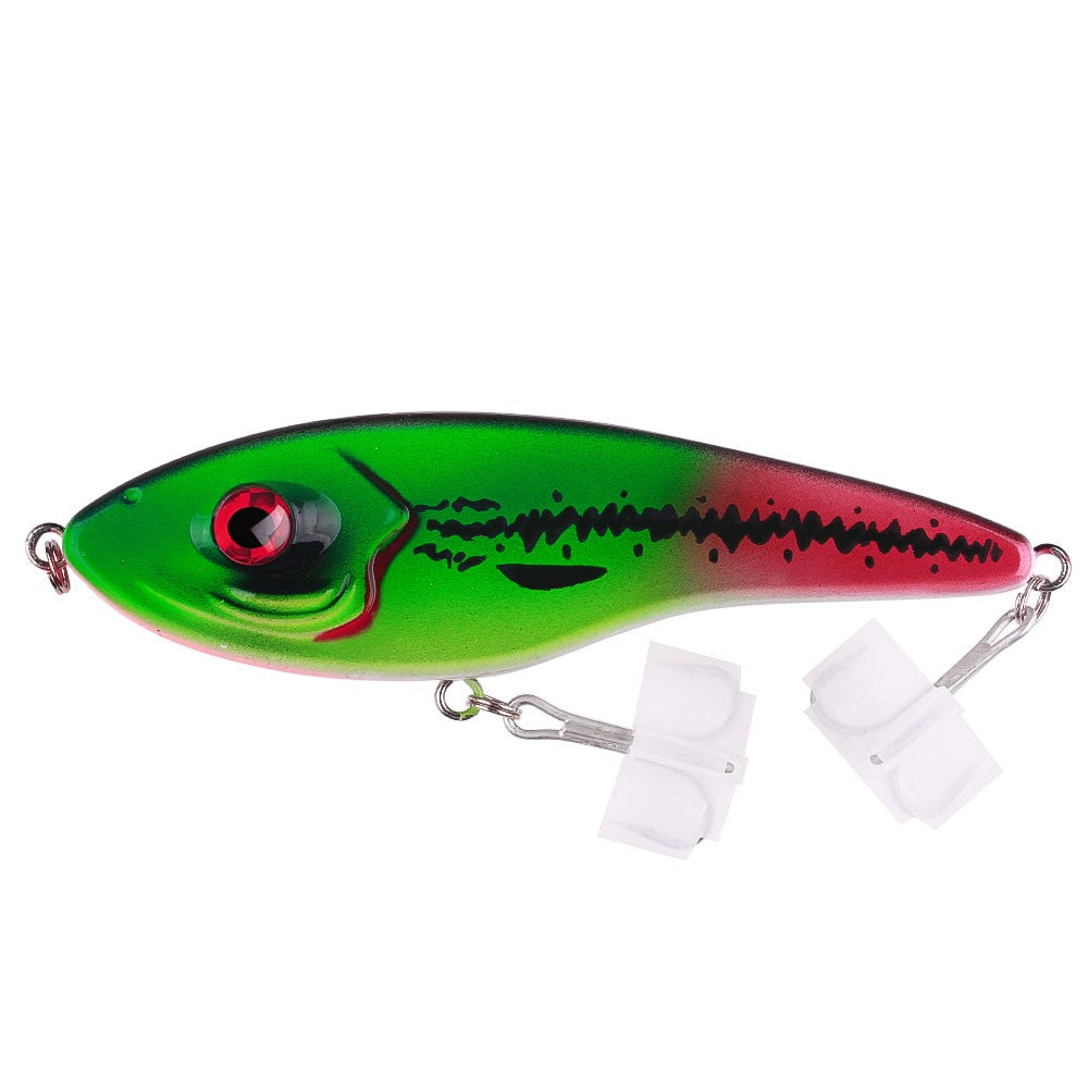 1pç BIG14.8cm 54.2g Jerkbait VIB Isca de Vibração Afundamento Iscas de Pesca Traíra Truta Iscas Duras Pesca Leurre Perca