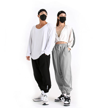 Muscle Men Sports Pants Training Basketball Running Loose Korean Version Of Casual Fitness Pants Fashionable Fitness Pants