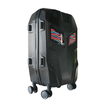 LED Travel Suitcase 20 Inch 48 X 48 Pixels Programmable App Control Colorful Multifunctional Hardshell Suitcase Travel Luggage