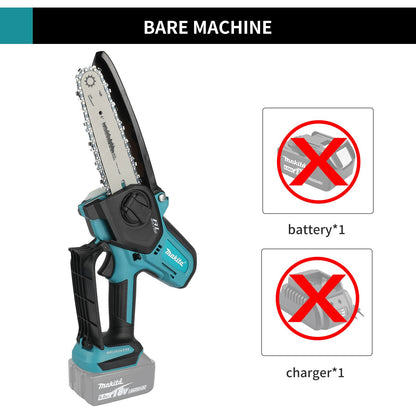 Motosserra a Bateria Makita 18V para Marcenaria com Serra de Registro Elétrica Portátil de 6 polegadas Sierra Sabre Mini Motosserra
