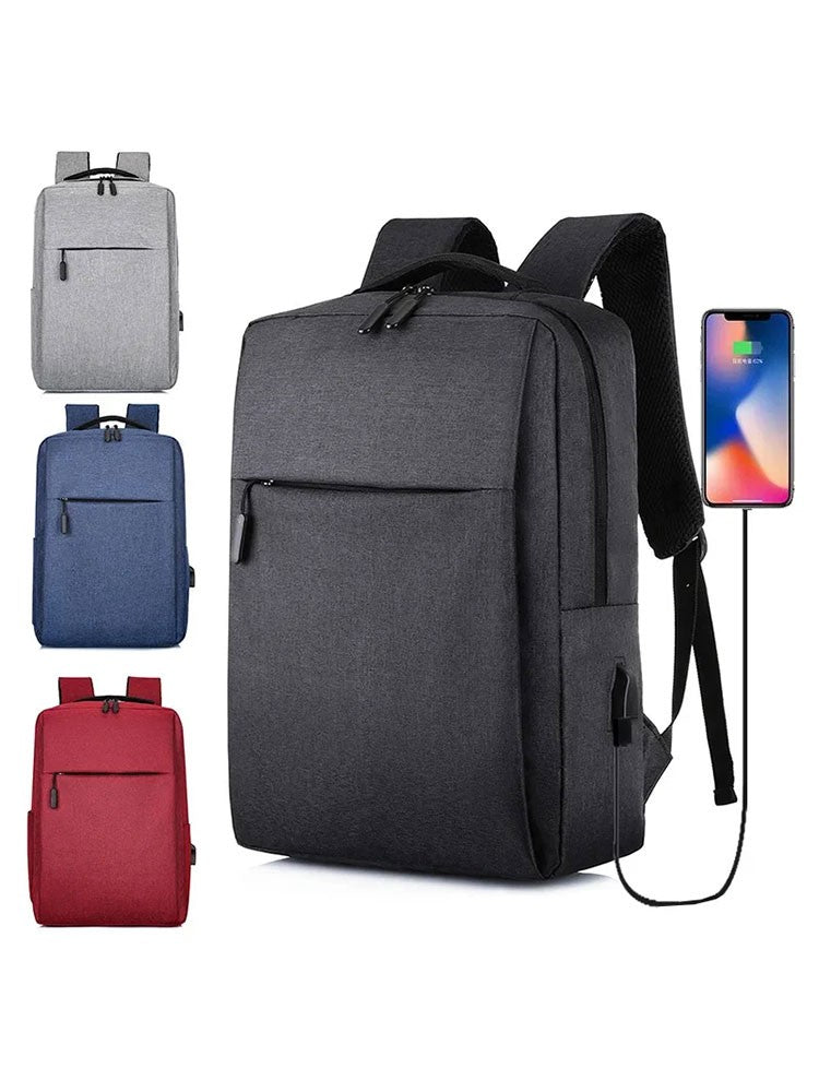 2024 New Versatile Business Bag USB Rechargeable School Bag Waterproof Laptop Bag Backpack