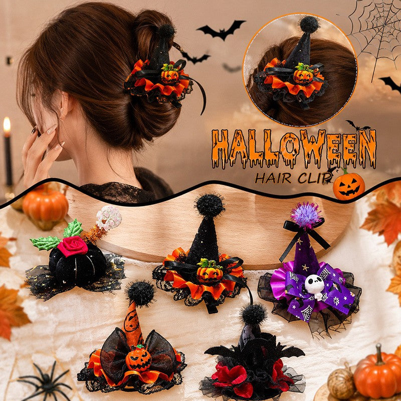 Halloween Hairpin Party Favor Gifts Day of The Dead Party Cosplay Prop Hair Accessiories   Halloween Decorations Party Gifts